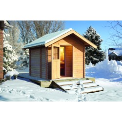 Karibu Saunahaus 2 Gartensauna 38 mm mit Fronteinstieg inkl. gratis Zubehörpaket Karibu Saunahaus 2 Gartensauna 38 mm mit Fronteinstieg inkl. gratis Zubehörpaket