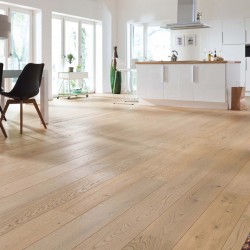 HARO Parkett Serie 4000 LD Eiche weiß Sauvage strukturiert 2V, Öl/Wachs Finish HARO Parkett Serie 4000 LD Eiche weiß Sauvage strukturiert 2V, Öl/Wachs Finish