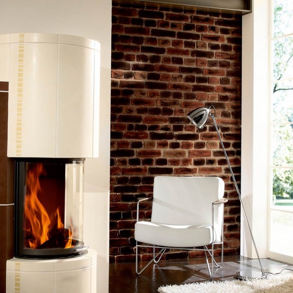 loft mit beton und klinker einrichtung, stoneslikestones steinpaneel ladrillo loft classic 232 | mein, Design ideen