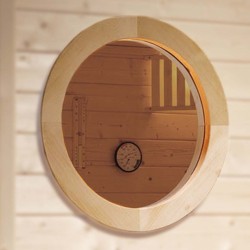 Weka Rundfenster für 45 mm Saunen Weka Rundfenster für 45 mm Saunen
