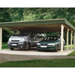 Weka Doppelcarport 609 Weka Doppelcarport 609