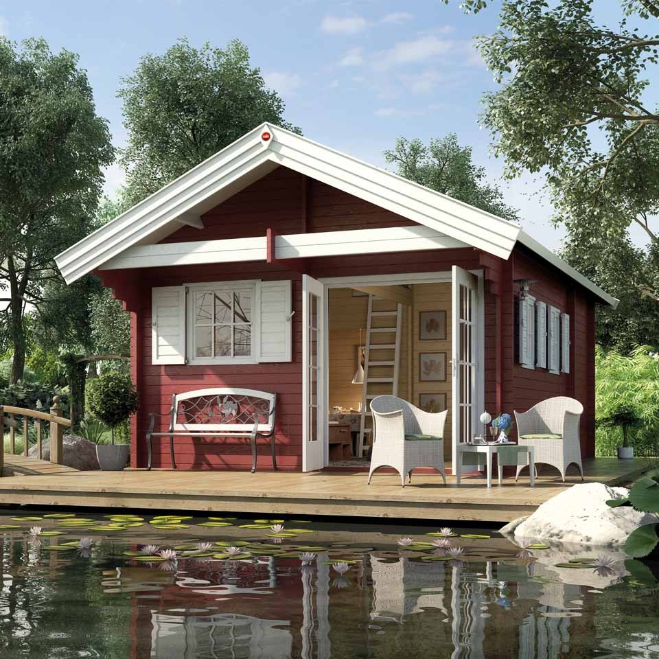 Weka 45 mm Weekendhaus 155 | mein-wekashop.de