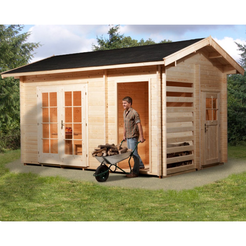 Weka 28 mm Gartenhaus 150 Multifunktion | mein-gartenshop24.de