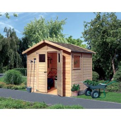 Karibu Eco Gartenhaus Gerätehaus Dalin 1 - 14 mm Karibu Eco Gartenhaus Gerätehaus Dalin 1 - 14 mm