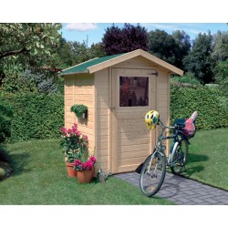 Karibu Eco Gartenhaus Gerätehaus Relin 1/2 - 14 mm Karibu Eco Gartenhaus Gerätehaus Relin 1/2 - 14 mm