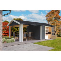 Karibu Woodfeeling Gartenhaus Tastrup 3 - 28 mm Karibu Woodfeeling Gartenhaus Tastrup 3 - 28 mm