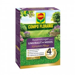 COMPO FLORANID Rasendünger Unkraut + Moos Komplett-Pflege COMPO FLORANID Rasendünger Unkraut + Moos Komplett-Pflege