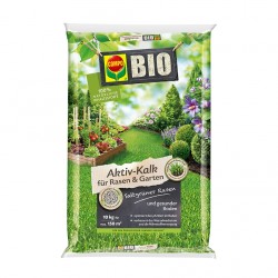 COMPO BIO Rasen-Aktiv-Kalk für Garten und Rasen 10 kg für 150 m² COMPO BIO Rasen-Aktiv-Kalk für Garten und Rasen 10 kg für 150 m²