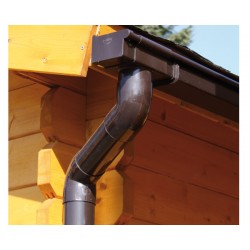 Kunststoff Dachrinnenset für Skan Holz Pavillon Colmar Kunststoff Dachrinnenset für Skan Holz Pavillon Colmar