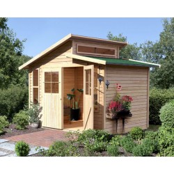 Karibu Eco Gartenhaus Gerätehaus Grafenau / Grauburg 6/7 - 19 mm Karibu Eco Gartenhaus Gerätehaus Grafenau / Grauburg 6/7 - 19 mm