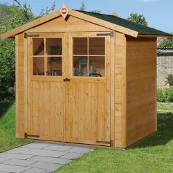 Weka 19 mm Gartenhaus 316 - Doppeltür Weka 19 mm Gartenhaus 316 - Doppeltür
