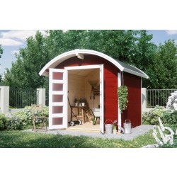 Skan Holz 28 mm Gartenhaus Delft inkl. gratis Fundamentanker/Pads Skan Holz 28 mm Gartenhaus Delft inkl. gratis Fundamentanker/Pads