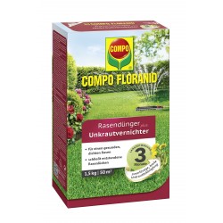 COMPO FLORANID Rasendünger plus Unkrautvernichter COMPO FLORANID Rasendünger plus Unkrautvernichter