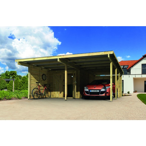 KARIBU CARPORT AUFBAUANLEITUNG PDF