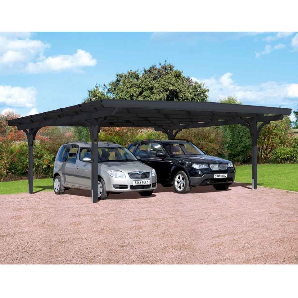 Skan Holz Odenwald Design Doppelcarport