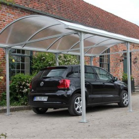 Alu Carport punktet mit puristischer Bauweise | Gartenshop24 Alu Carport punktet mit puristischer Bauweise | Gartenshop24