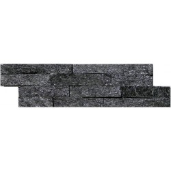 Naturstein Mauerverblender Mini Quarzit Black Quarz Naturstein Mauerverblender Mini Quarzit Black Quarz