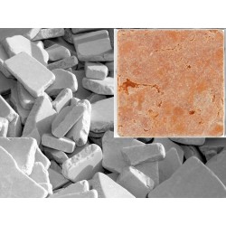 Antik Marmor Bruchmosaik 5-8 cm Rot lose im Sack 1cm Antik Marmor Bruchmosaik 5-8 cm Rot lose im Sack 1cm