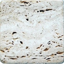Antik Marmor 1 cm Travertin Chiaro 10x10x1 cm getrommelt Antik Marmor 1 cm Travertin Chiaro 10x10x1 cm getrommelt
