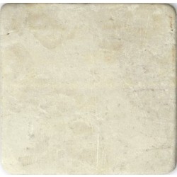 Antik Marmor 1 cm Botticino 10x10x1 cm getrommelt Antik Marmor 1 cm Botticino 10x10x1 cm getrommelt