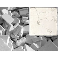 Antik Marmor Bruchmosaik 5-8 cm Biancone lose im Sack 1cm Antik Marmor Bruchmosaik 5-8 cm Biancone lose im Sack 1cm