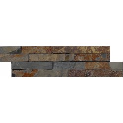 Naturstein Mauerverblender Mini Schiefer Mulitcolor Slate Naturstein Mauerverblender Mini Schiefer Mulitcolor Slate
