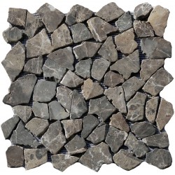 Naturstein Mosaik 8 mm Braun Naturstein Mosaik 8 mm Braun
