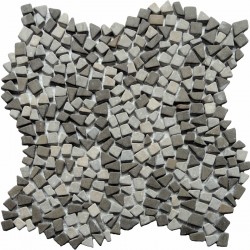 Naturstein Mosaik 8 mm Bruchmosaik Mini Concrete Naturstein Mosaik 8 mm Bruchmosaik Mini Concrete