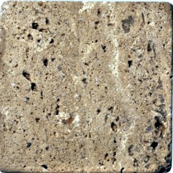 Antik Marmor 1 cm Travertin Noce 10x10x1 cm getrommelt Antik Marmor 1 cm Travertin Noce 10x10x1 cm getrommelt
