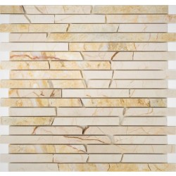 Naturstein Mosaik 8 mm Golden SUN Line 15 poliert Naturstein Mosaik 8 mm Golden SUN Line 15 poliert