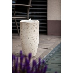 Heissner Terrassenbrunnen-Set Villa Fontania Fountain "Vase white LED" Heissner Terrassenbrunnen-Set Villa Fontania Fountain "Vase white LED"