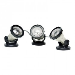 Heissner eco LED-Teich- und Gartenlicht - 3er Set (warm/weiß) U403-T Heissner eco LED-Teich- und Gartenlicht - 3er Set (warm/weiß) U403-T