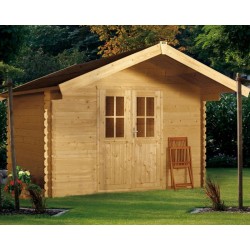 Skan Holz 28 mm Gartenhaus Faro inkl. gratis Fundamentanker/Pads Skan Holz 28 mm Gartenhaus Faro inkl. gratis Fundamentanker/Pads