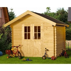 Skan Holz 28 mm Gartenhaus Palma inkl. gratis Fundamentanker/Pads Skan Holz 28 mm Gartenhaus Palma inkl. gratis Fundamentanker/Pads