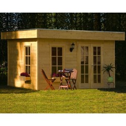 Skan Holz Gartenhaus Breda 1 - 28 mm inkl. gratis Fundamentanker/Pads Skan Holz Gartenhaus Breda 1 - 28 mm inkl. gratis Fundamentanker/Pads