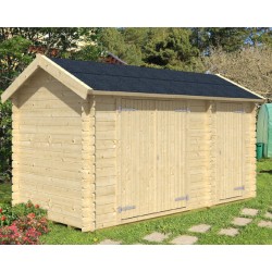 Skan Holz 28 mm Gartenhaus Flexi 1 / 2 inkl. gratis Fundamentanker/Pads Skan Holz 28 mm Gartenhaus Flexi 1 / 2 inkl. gratis Fundamentanker/Pads