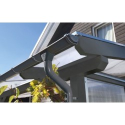 Skan Holz Metall Regenrinnen für Terrassenüberdachungen / Anlehncarports Skan Holz Metall Regenrinnen für Terrassenüberdachungen / Anlehncarports