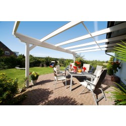 Skan Holz Echtglas-Dacheindeckung für Terrassenüberdachungen (im Austausch mit Polycarbonat) Skan Holz Echtglas-Dacheindeckung für Terrassenüberdachungen (im Austausch mit Polycarbonat)