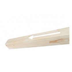 Skan Holz Pfostenverlängerung für Terrassenüberdachung/Carport aus Leimholz 12 x 12 cm Skan Holz Pfostenverlängerung für Terrassenüberdachung/Carport aus Leimholz 12 x 12 cm