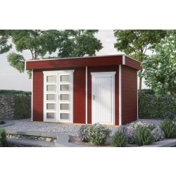 Skan Holz 28 mm Gartenhaus Venlo 3 inkl. gratis Fundamentanker/Pads Skan Holz 28 mm Gartenhaus Venlo 3 inkl. gratis Fundamentanker/Pads