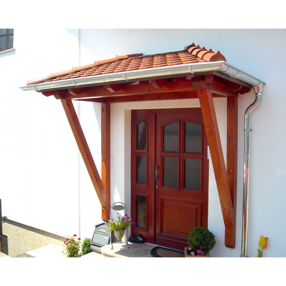 Skanholz Walmdach Vordach Wismar | mein-gartenshop24.de