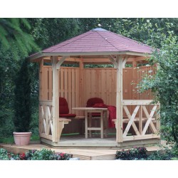 Wolff Finnhaus Pavillon Kreta 6 Grundbauset Wolff Finnhaus Pavillon Kreta 6 Grundbauset