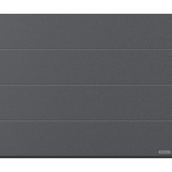 Hörmann Garagentor Sektionaltor LPU42 L-Sicke Decograin Titan Metallic CH 703 Hörmann Garagentor Sektionaltor LPU42 L-Sicke Decograin Titan Metallic CH 703