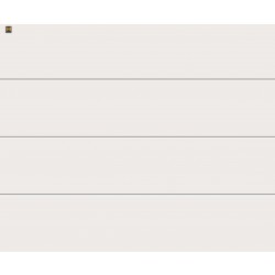 Hörmann Garagentor Sektionaltor LPU42 L-Sicke Woodgrain verkehrsweiß Hörmann Garagentor Sektionaltor LPU42 L-Sicke Woodgrain verkehrsweiß