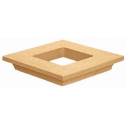 WESERWABEN Premium-Line Landhaus Kapitell f. Landhauspfeiler 30 x 30 cm WESERWABEN Premium-Line Landhaus Kapitell f. Landhauspfeiler 30 x 30 cm