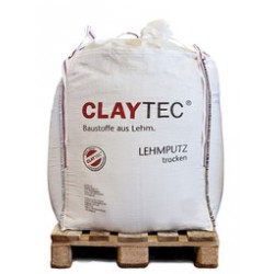 Lehm-Oberputz fein mit Flachs Big-Bag Lehm-Oberputz fein mit Flachs Big-Bag