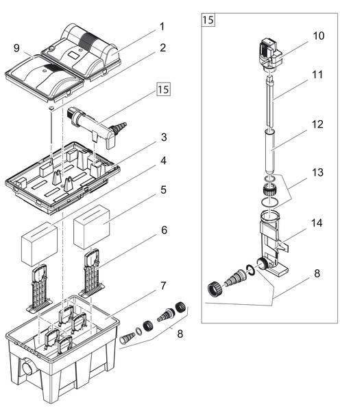 Oase BioSmart UVC 16000 Ersatzteile